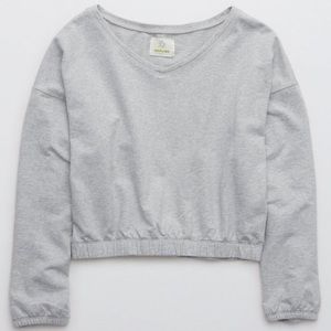 Ae Cropped Sweater